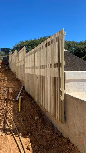 Wooden Fencing in Cape Town